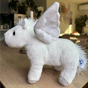 Original BMW Exclusive Pegasus Plush with wings Toy Cuddly Toy White 2022